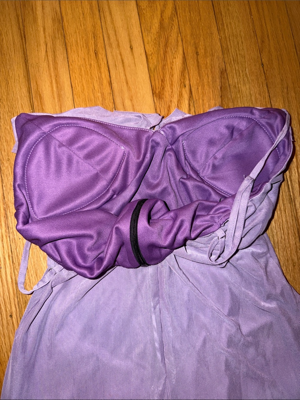 Maxi V-neck Ruffle Dress - Picture 5 of 5